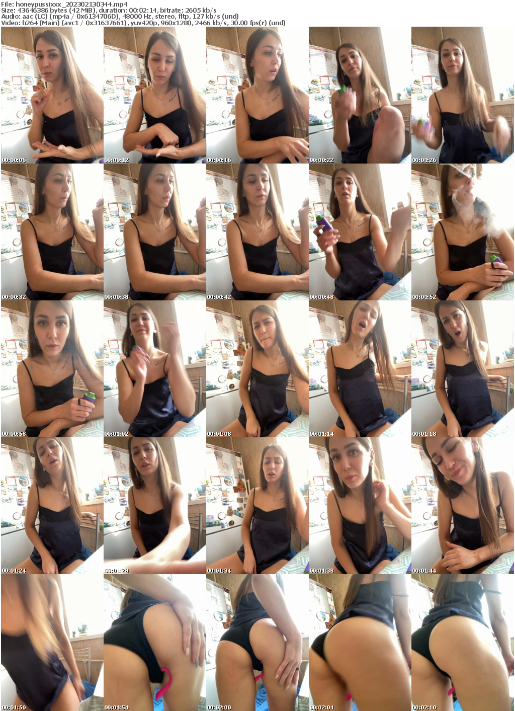 Preview thumb from honeypussixxx on 2023-02-13 @ bongacams