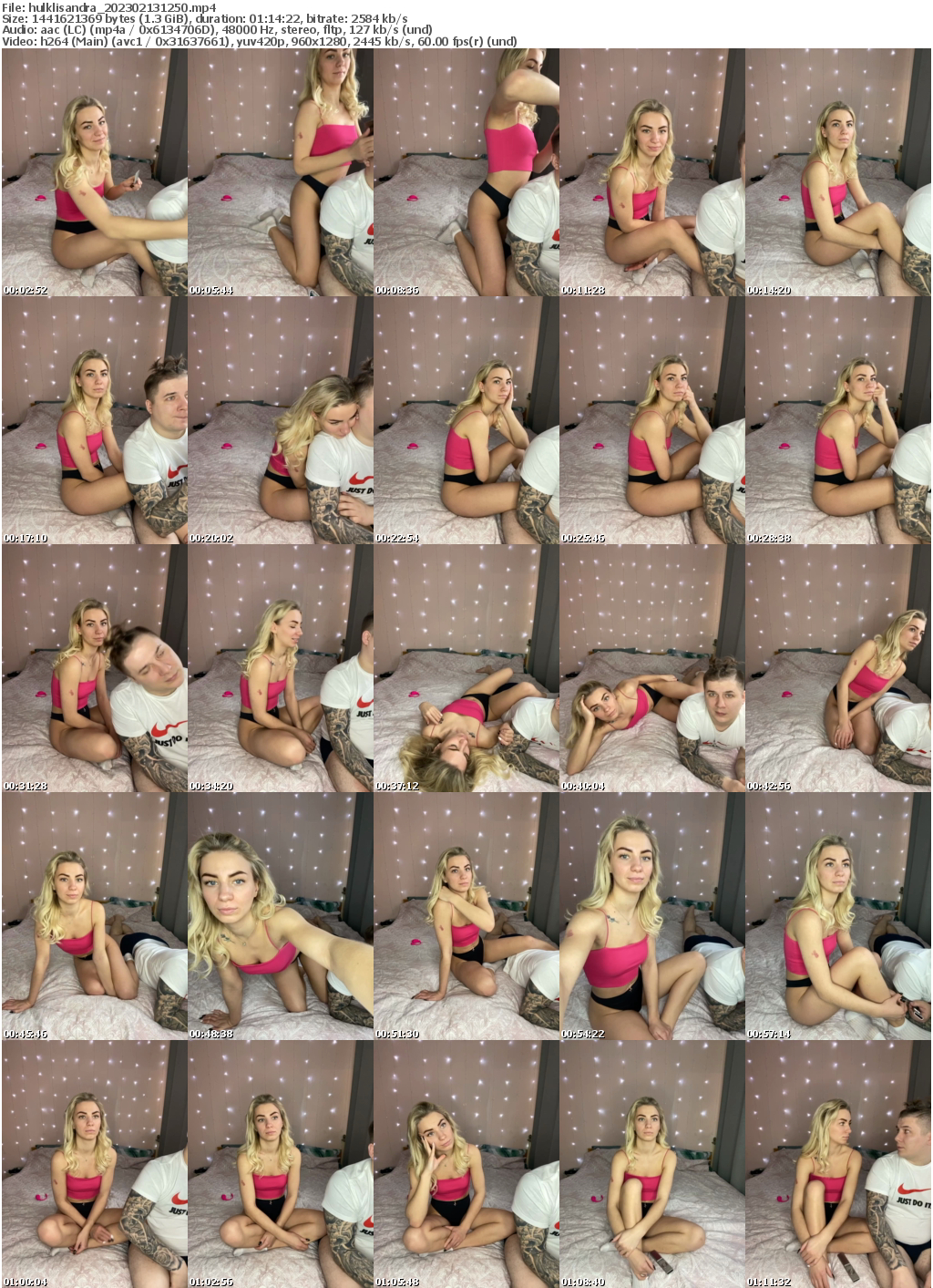 Preview thumb from hulklisandra on 2023-02-13 @ bongacams