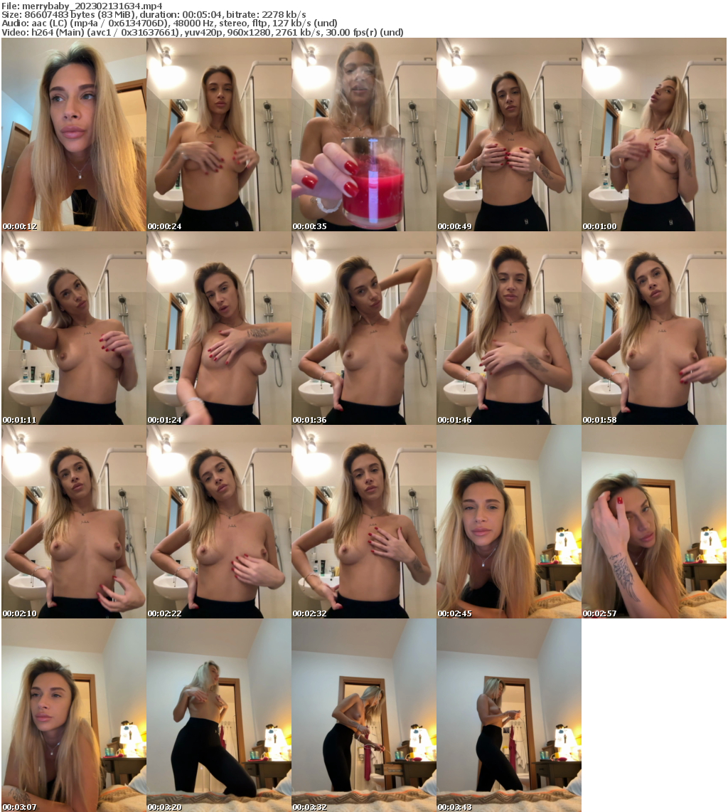 Preview thumb from merrybaby on 2023-02-13 @ bongacams
