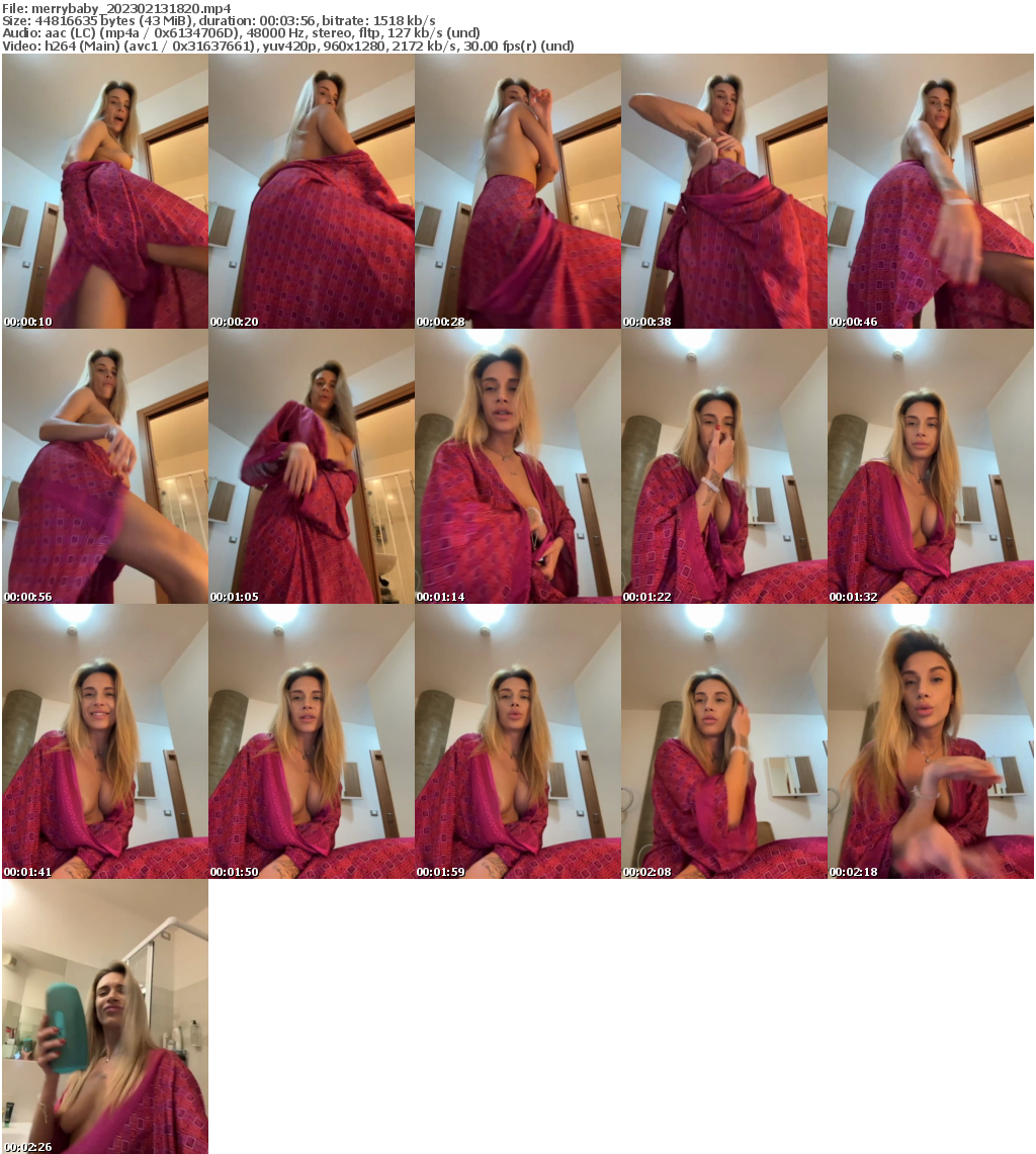 Preview thumb from merrybaby on 2023-02-13 @ bongacams