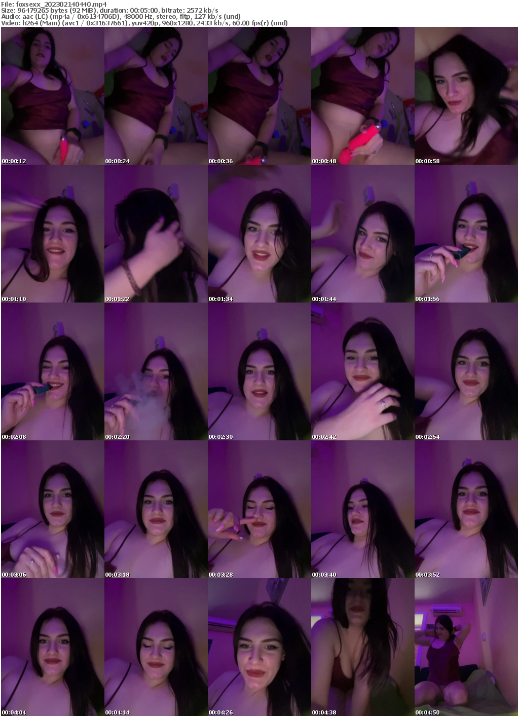 Preview thumb from foxsexx on 2023-02-14 @ bongacams