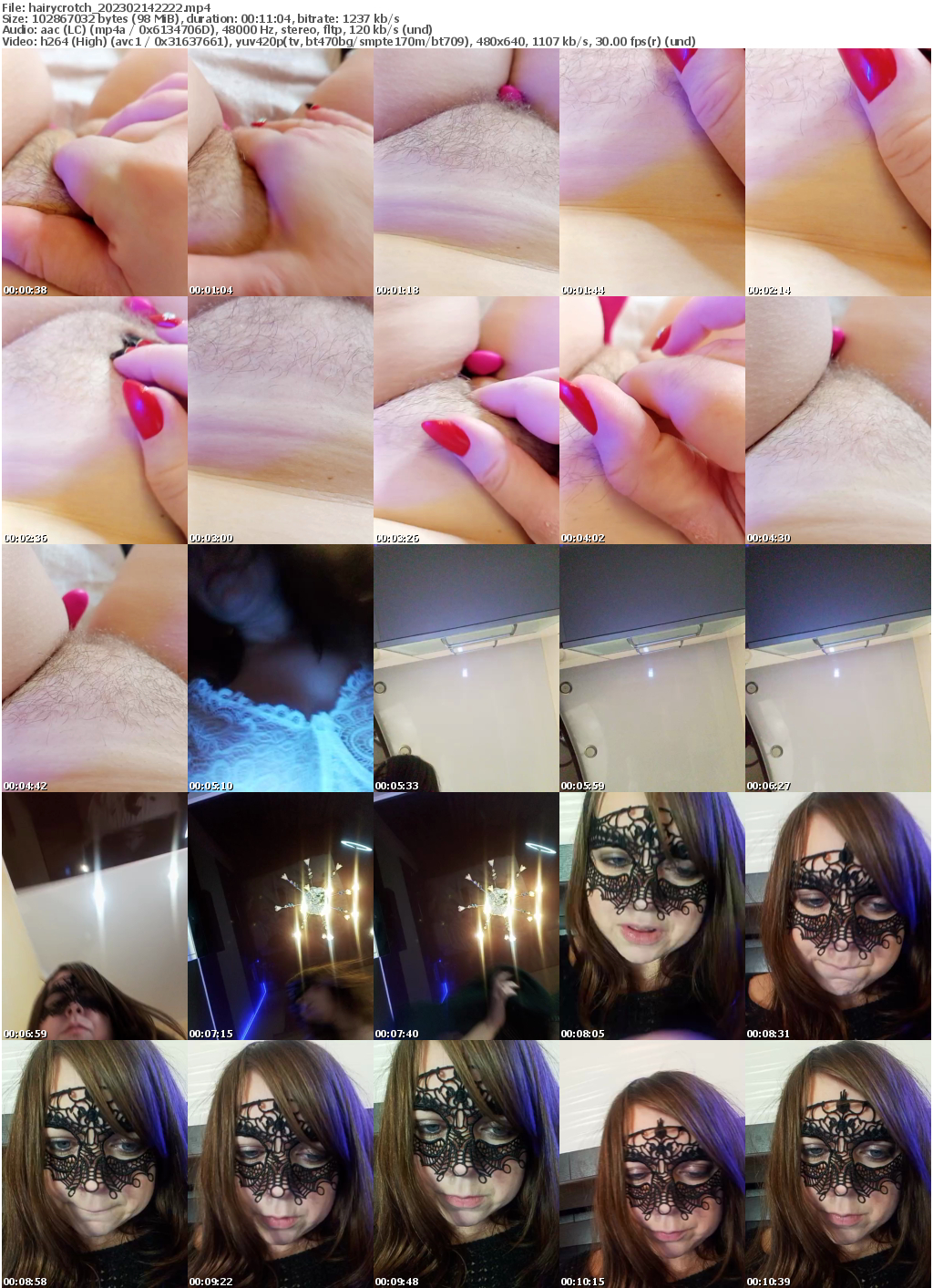 Preview thumb from hairycrotch on 2023-02-14 @ bongacams