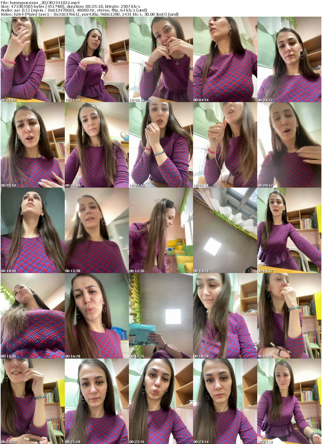 Preview thumb from honeypussixxx on 2023-02-14 @ bongacams