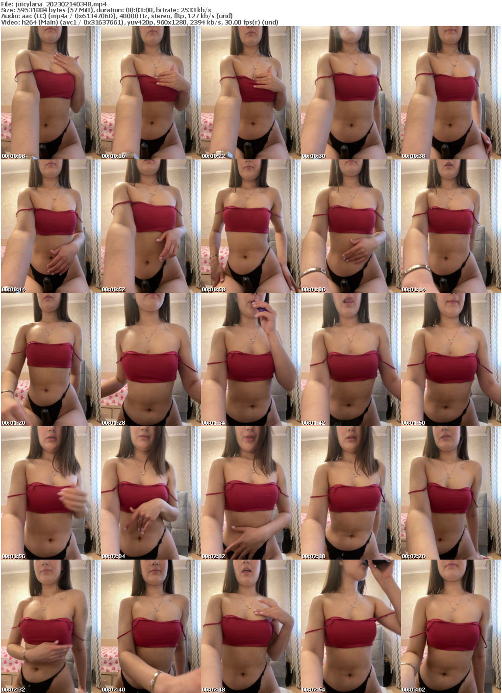 Preview thumb from juicylana on 2023-02-14 @ bongacams