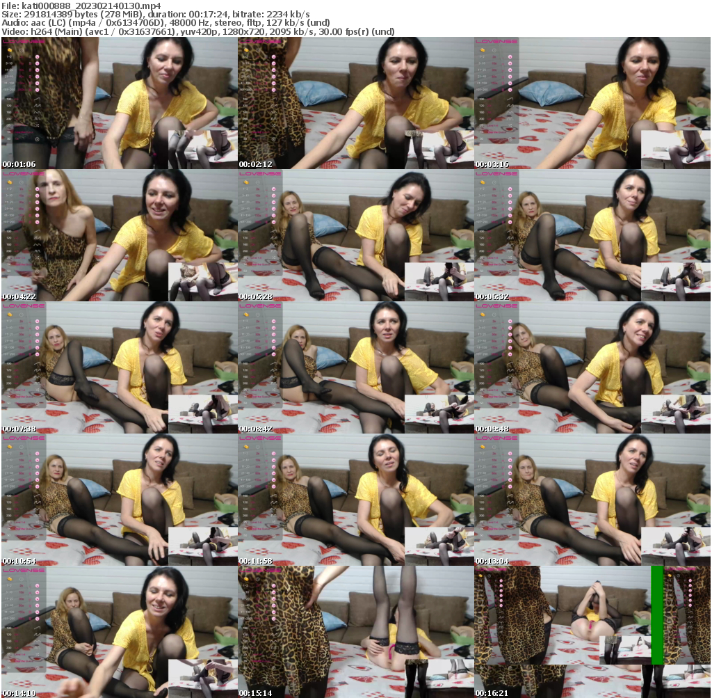 Preview thumb from kati000888 on 2023-02-14 @ bongacams