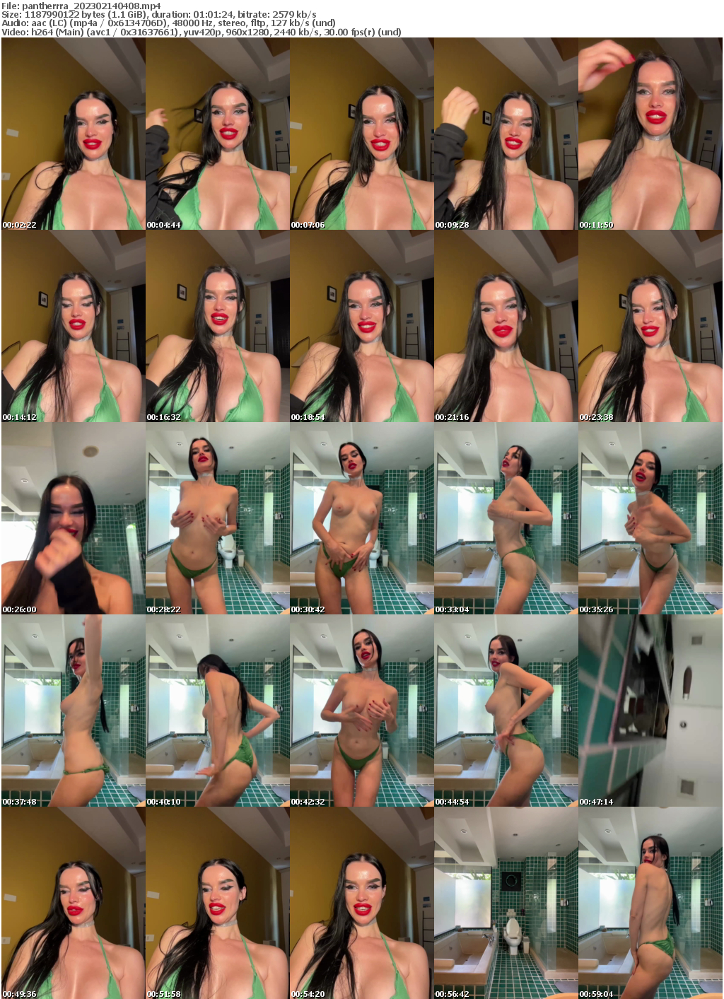 Preview thumb from pantherrra on 2023-02-14 @ bongacams