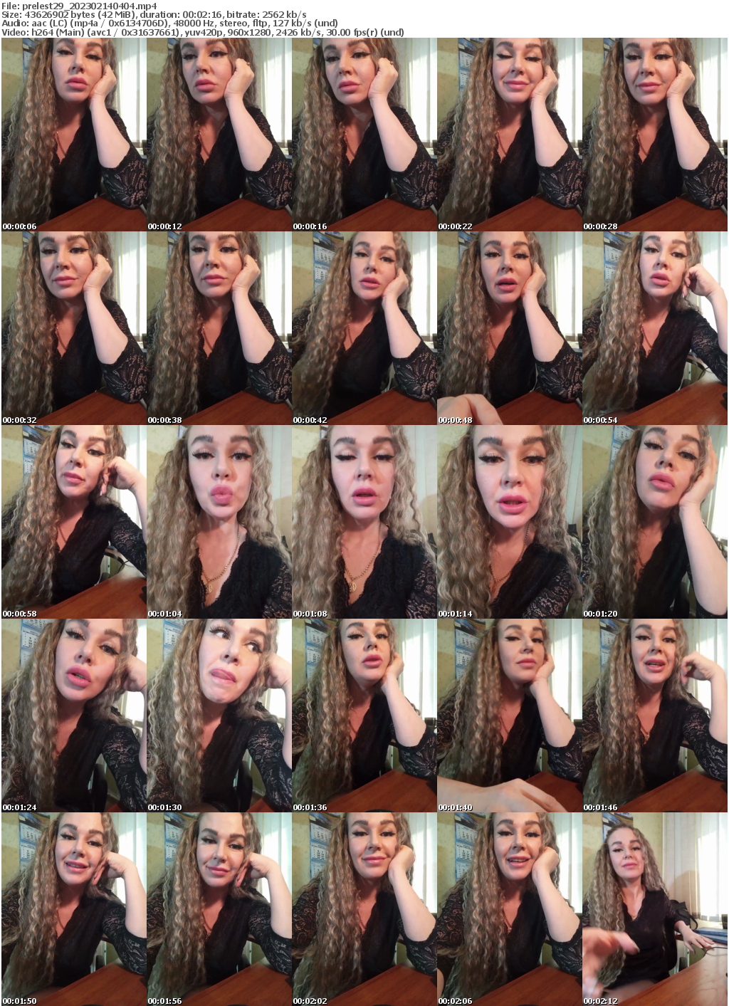 Preview thumb from prelest29 on 2023-02-14 @ bongacams