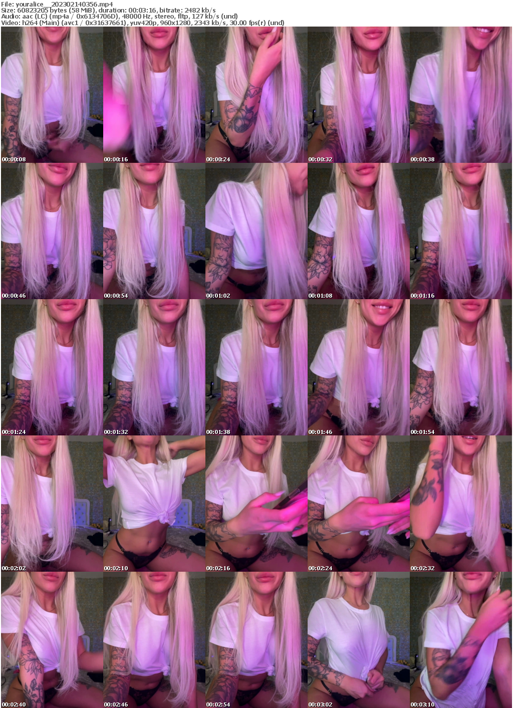 Preview thumb from youralice_ on 2023-02-14 @ bongacams