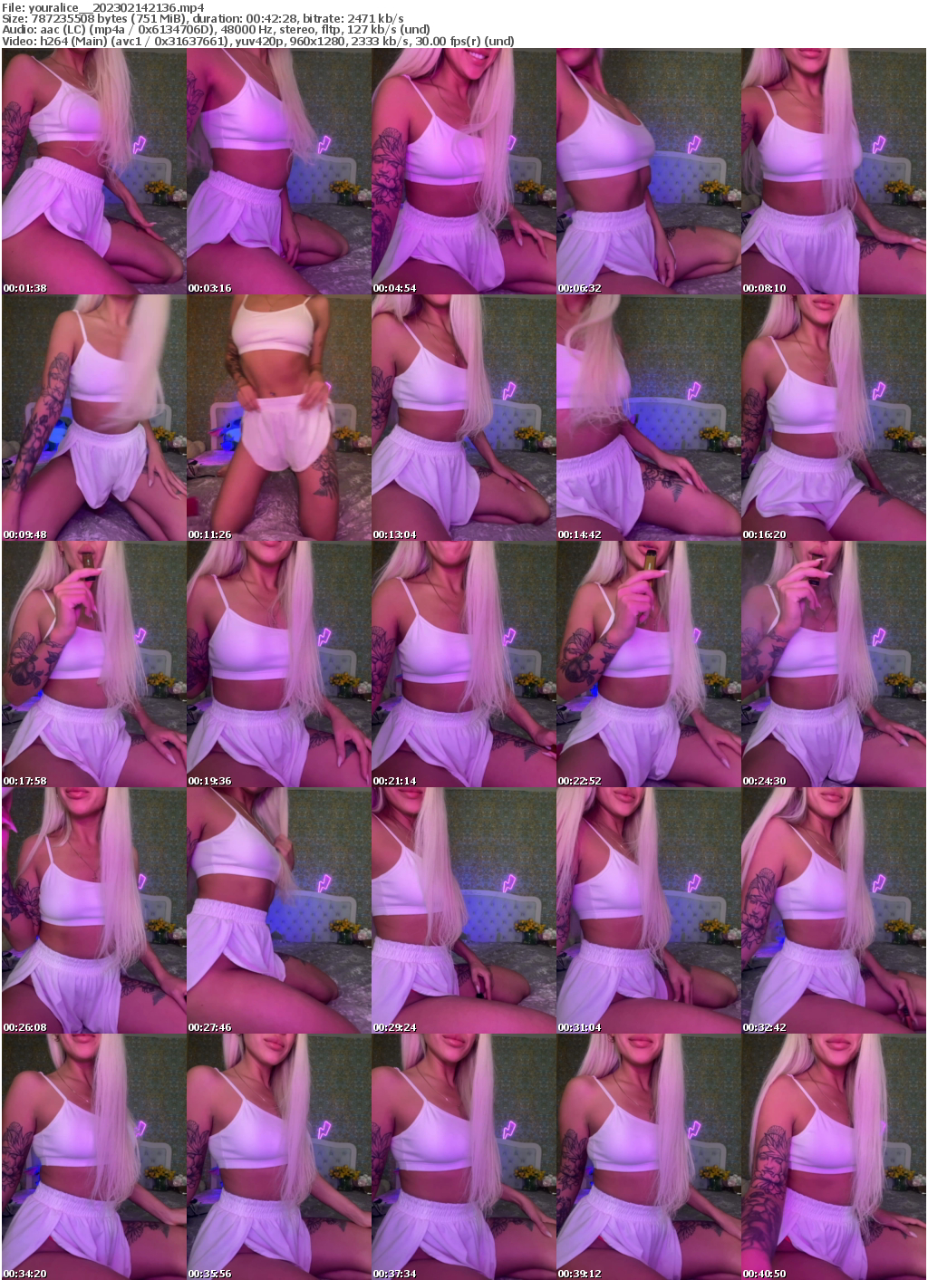 Preview thumb from youralice_ on 2023-02-14 @ bongacams