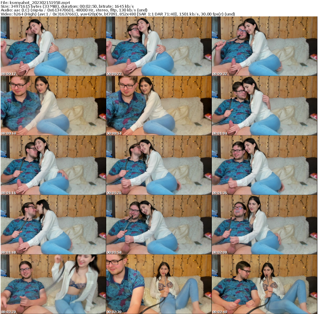 Preview thumb from ksenyahot on 2023-02-15 @ bongacams