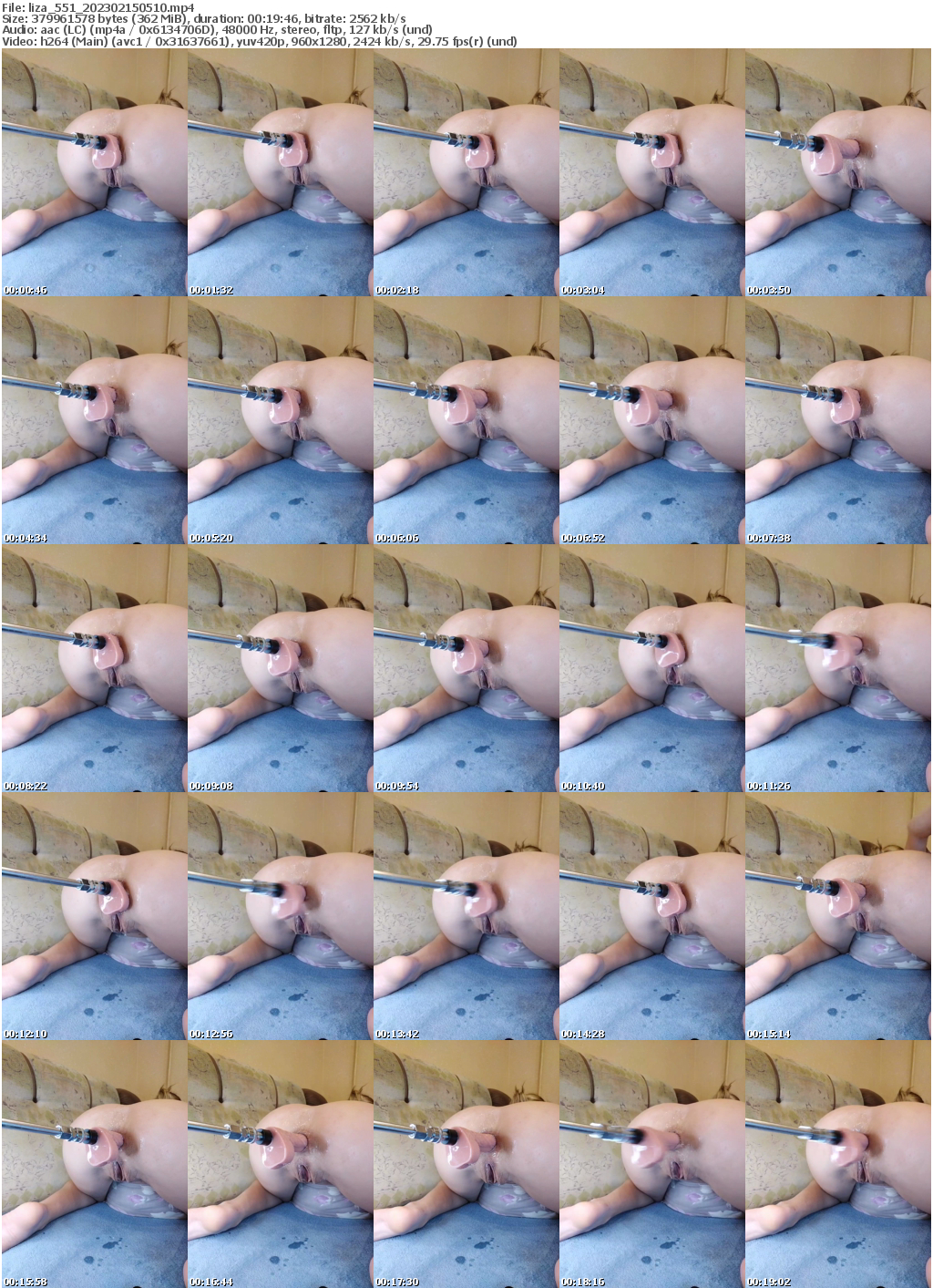 Preview thumb from liza_551 on 2023-02-15 @ bongacams