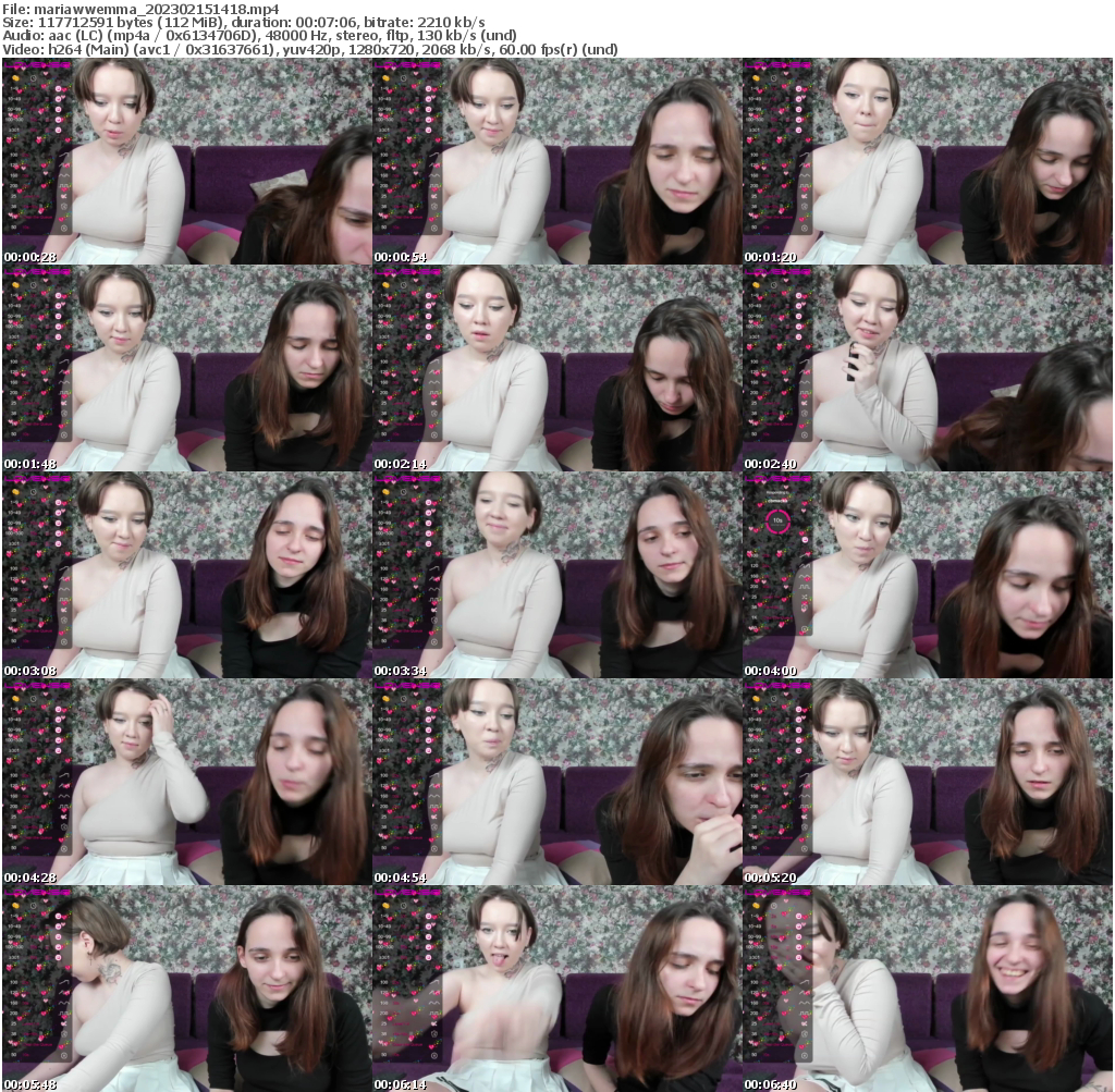 Preview thumb from mariawwemma on 2023-02-15 @ bongacams