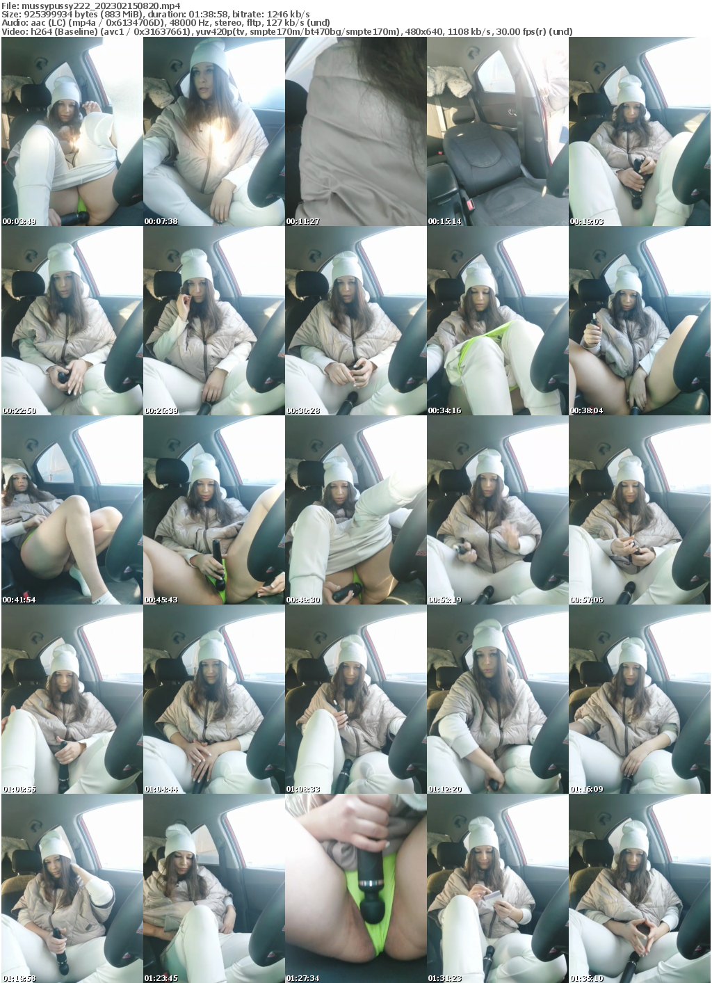 Preview thumb from mussypussy222 on 2023-02-15 @ bongacams