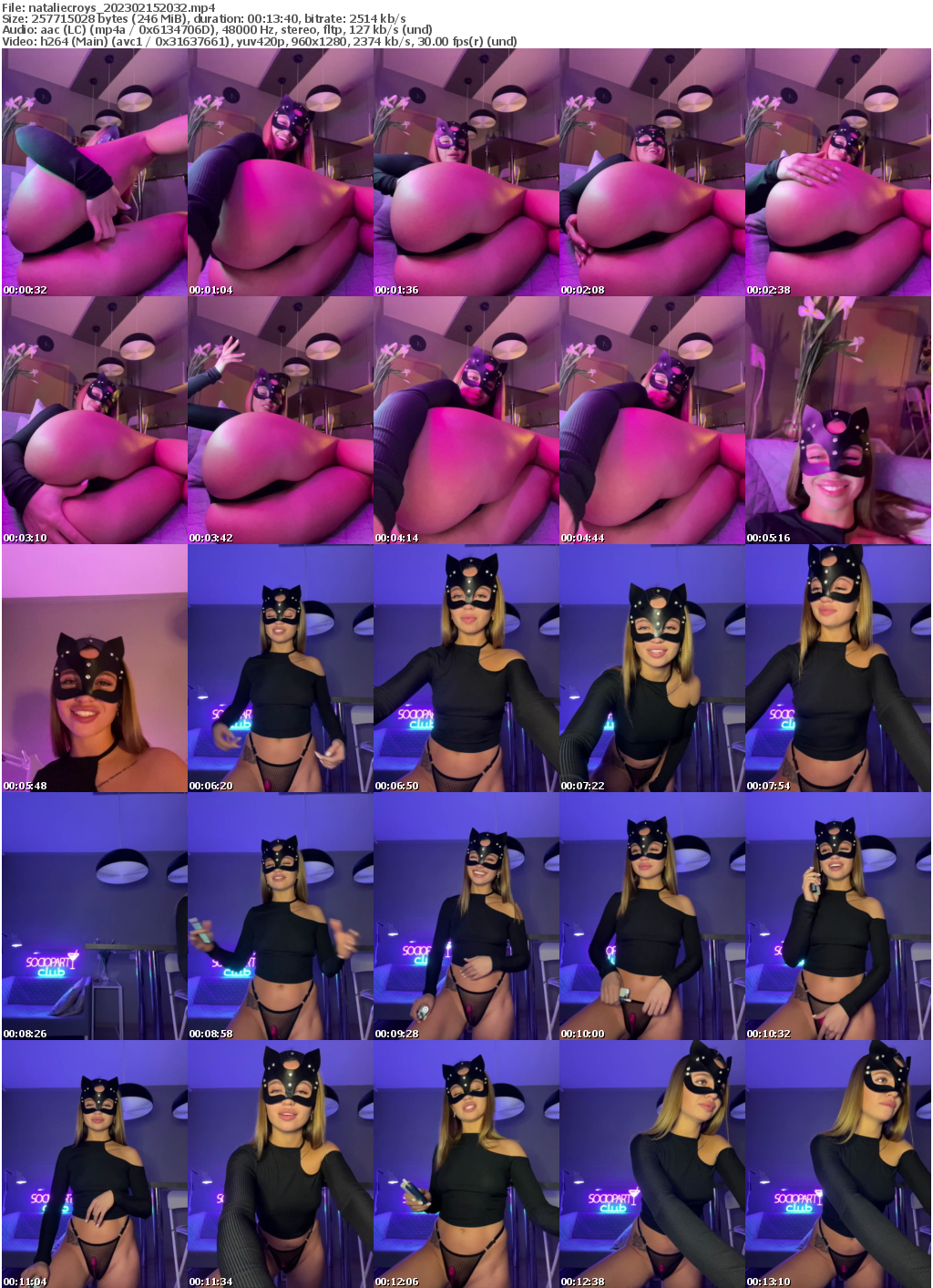 Preview thumb from nataliecroys on 2023-02-15 @ bongacams