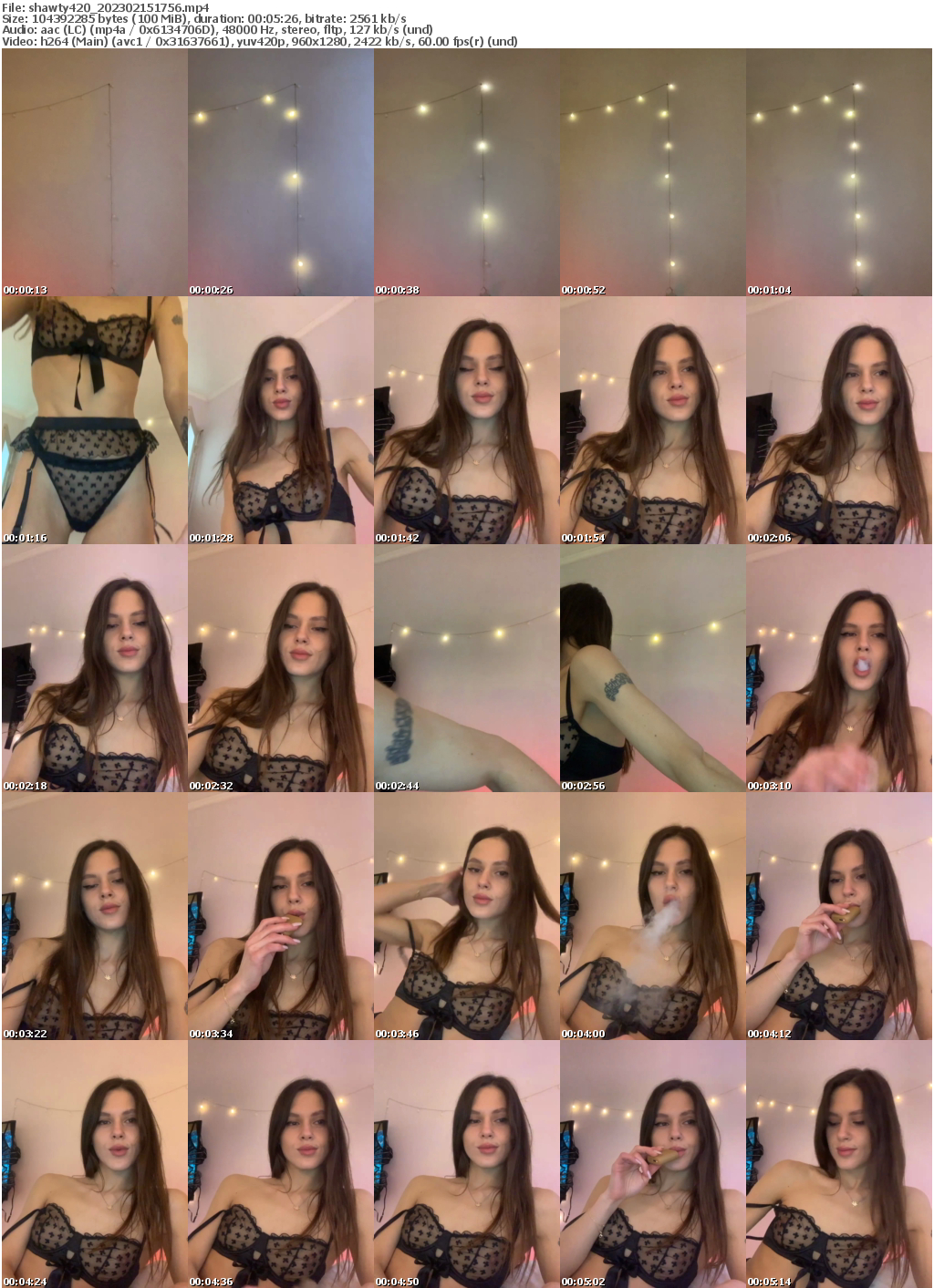 Preview thumb from shawty420 on 2023-02-15 @ bongacams