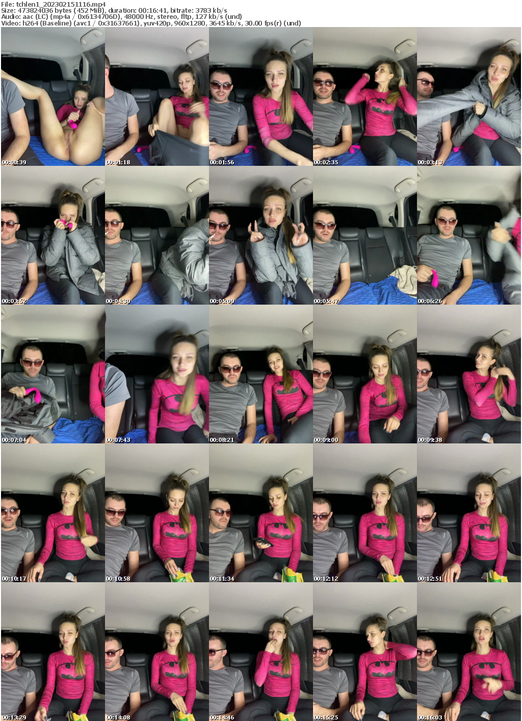 Preview thumb from tchlen1 on 2023-02-15 @ bongacams