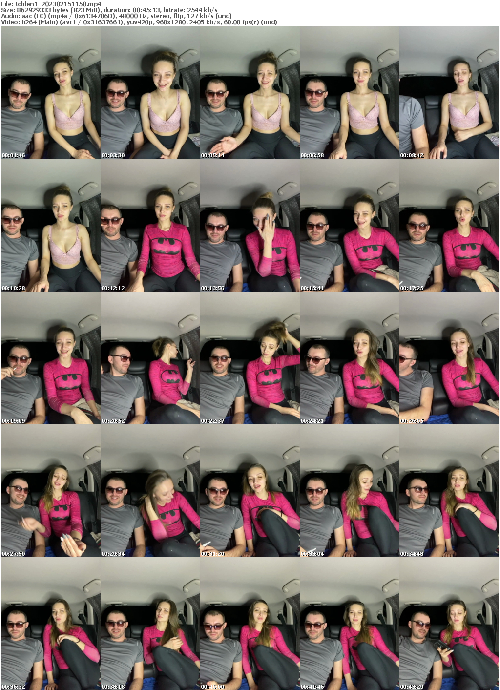 Preview thumb from tchlen1 on 2023-02-15 @ bongacams