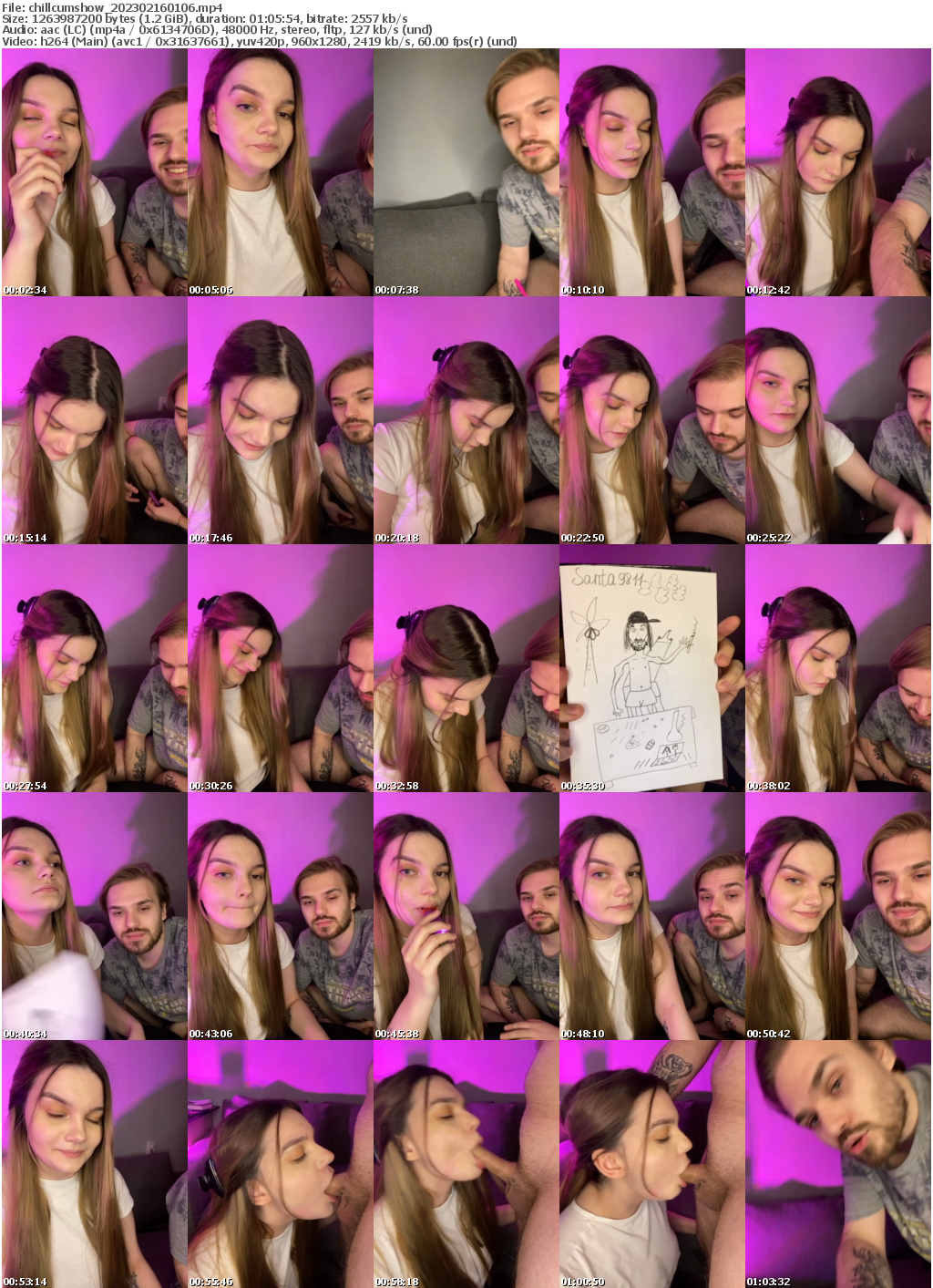 Preview thumb from chillcumshow on 2023-02-16 @ bongacams