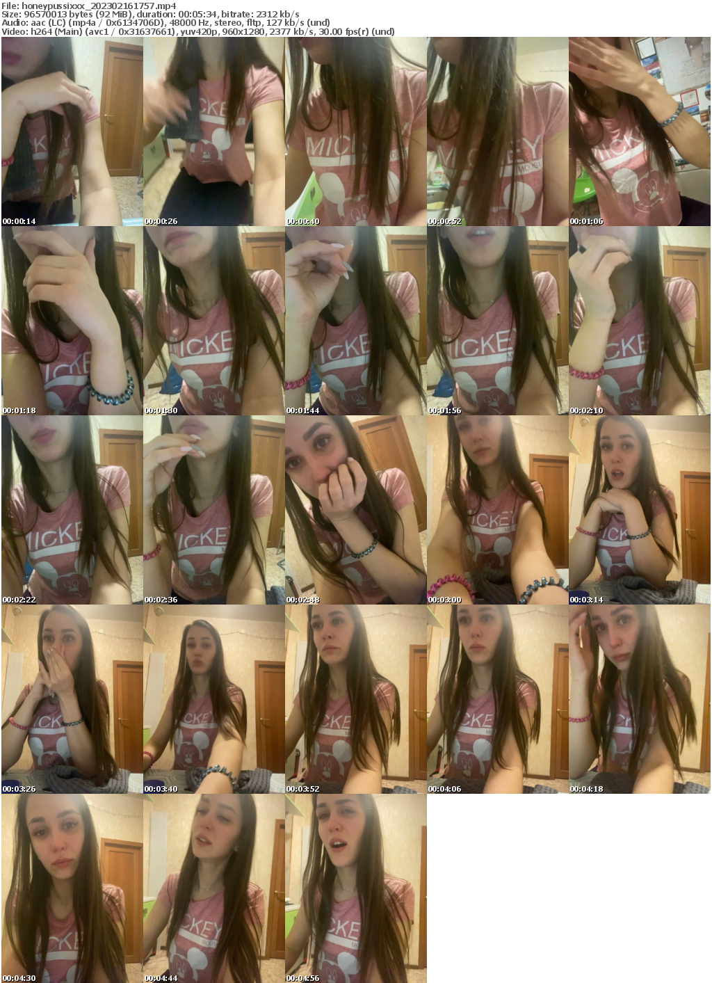 Preview thumb from honeypussixxx on 2023-02-16 @ bongacams