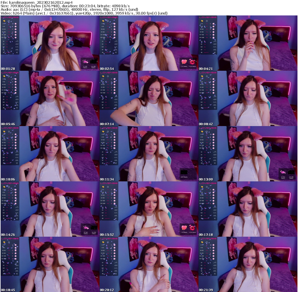 Preview thumb from karolinaqueen on 2023-02-16 @ bongacams