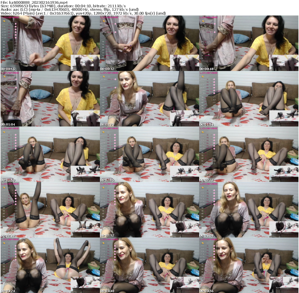 Preview thumb from kati000888 on 2023-02-16 @ bongacams