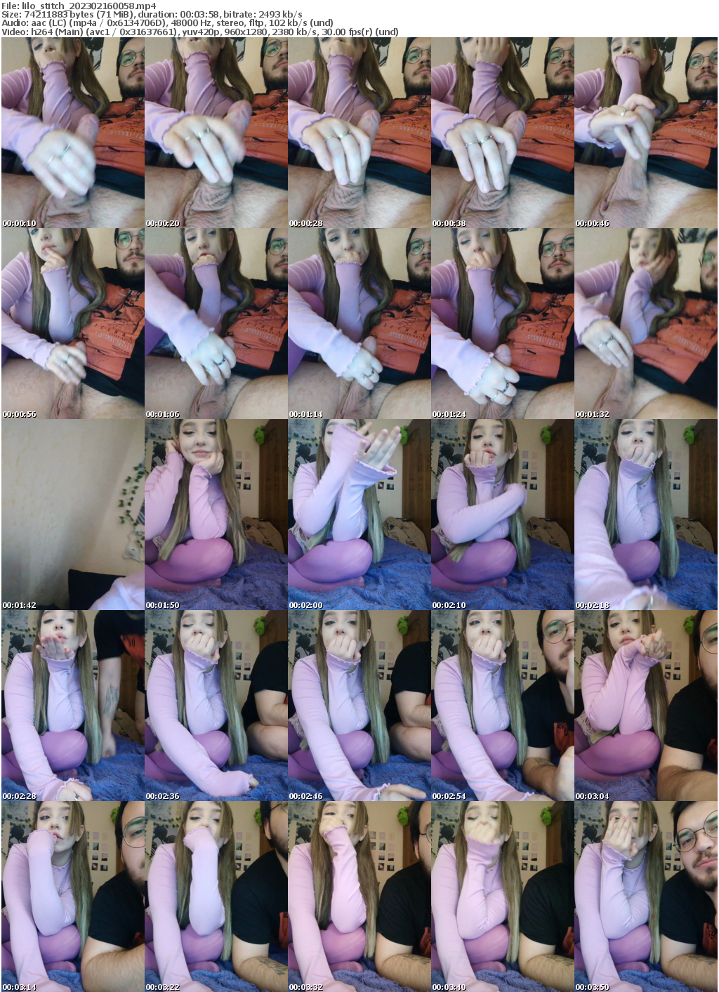 Preview thumb from lilo_stitch on 2023-02-16 @ bongacams