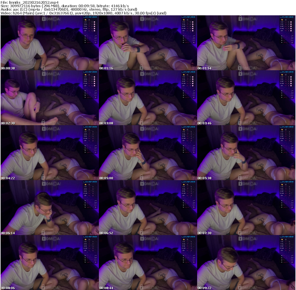 Preview thumb from linniks on 2023-02-16 @ bongacams