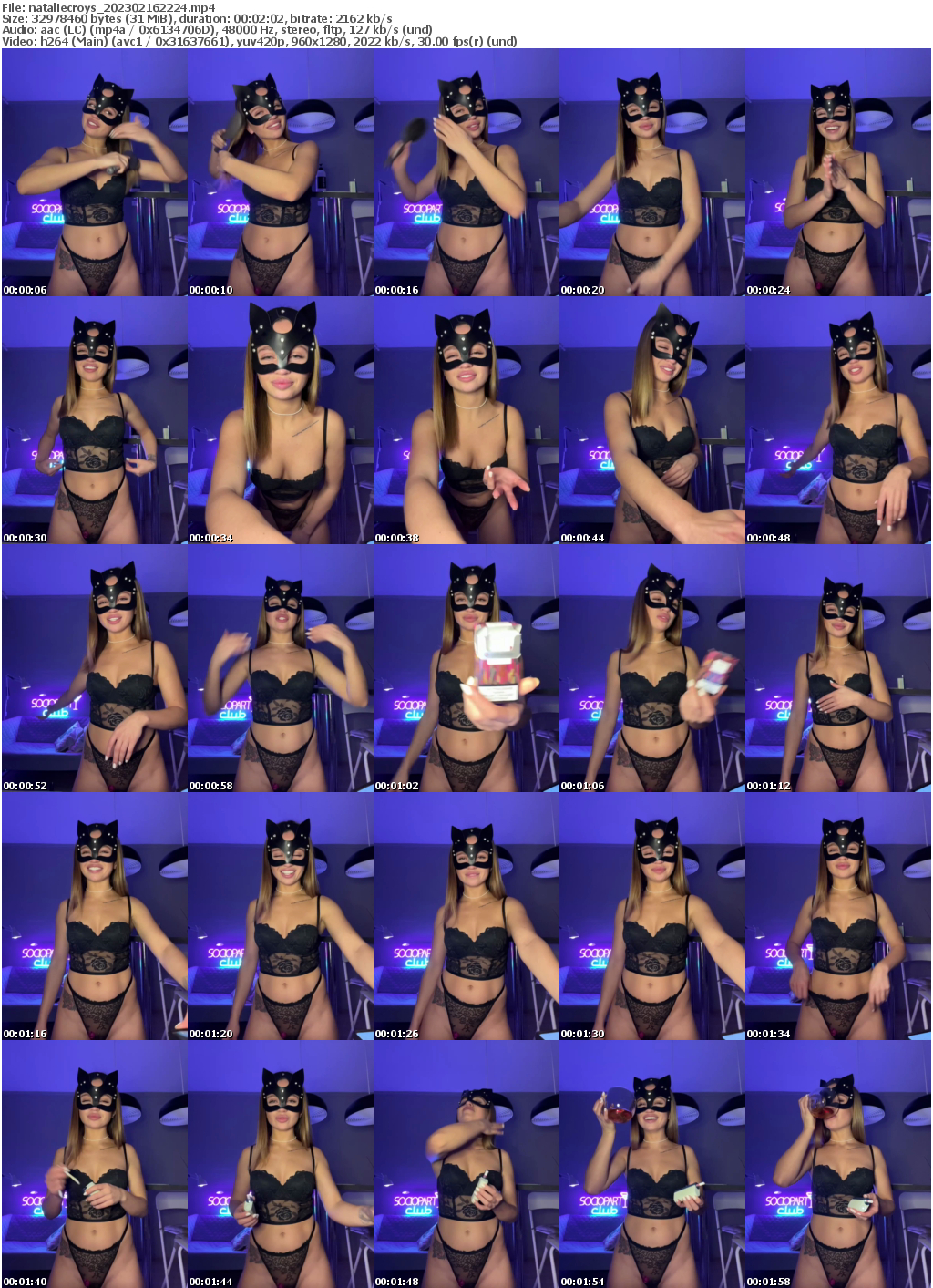 Preview thumb from nataliecroys on 2023-02-16 @ bongacams