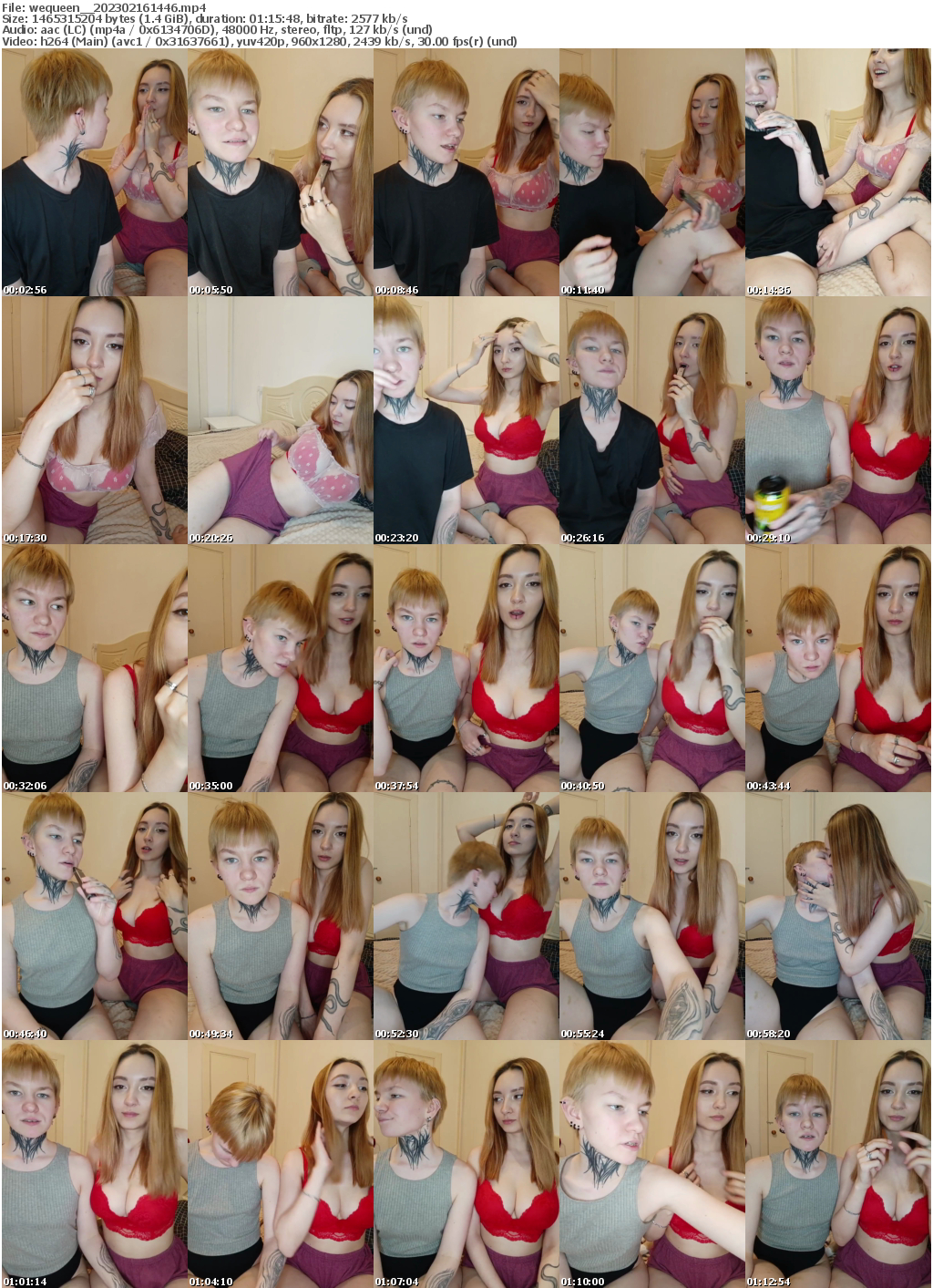 Preview thumb from wequeen_ on 2023-02-16 @ bongacams
