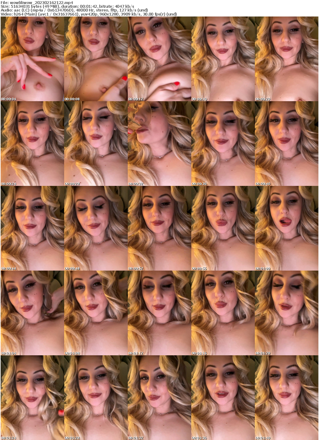 Preview thumb from wowliliwow on 2023-02-16 @ bongacams