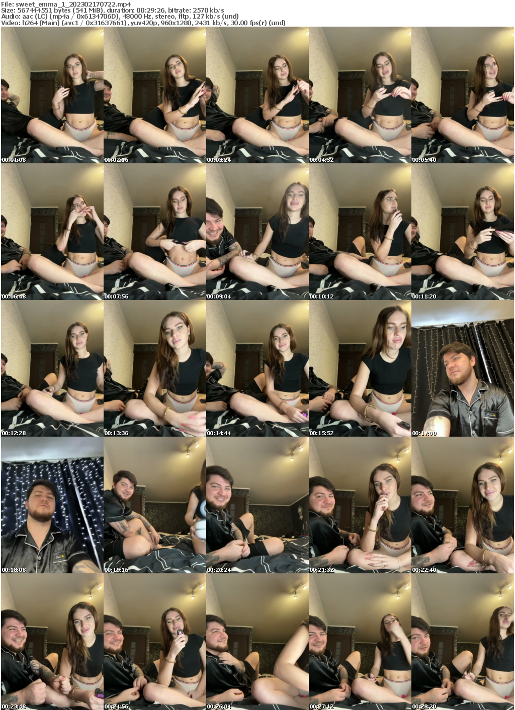 Preview thumb from sweet_emma_1 on 2023-02-17 @ bongacams