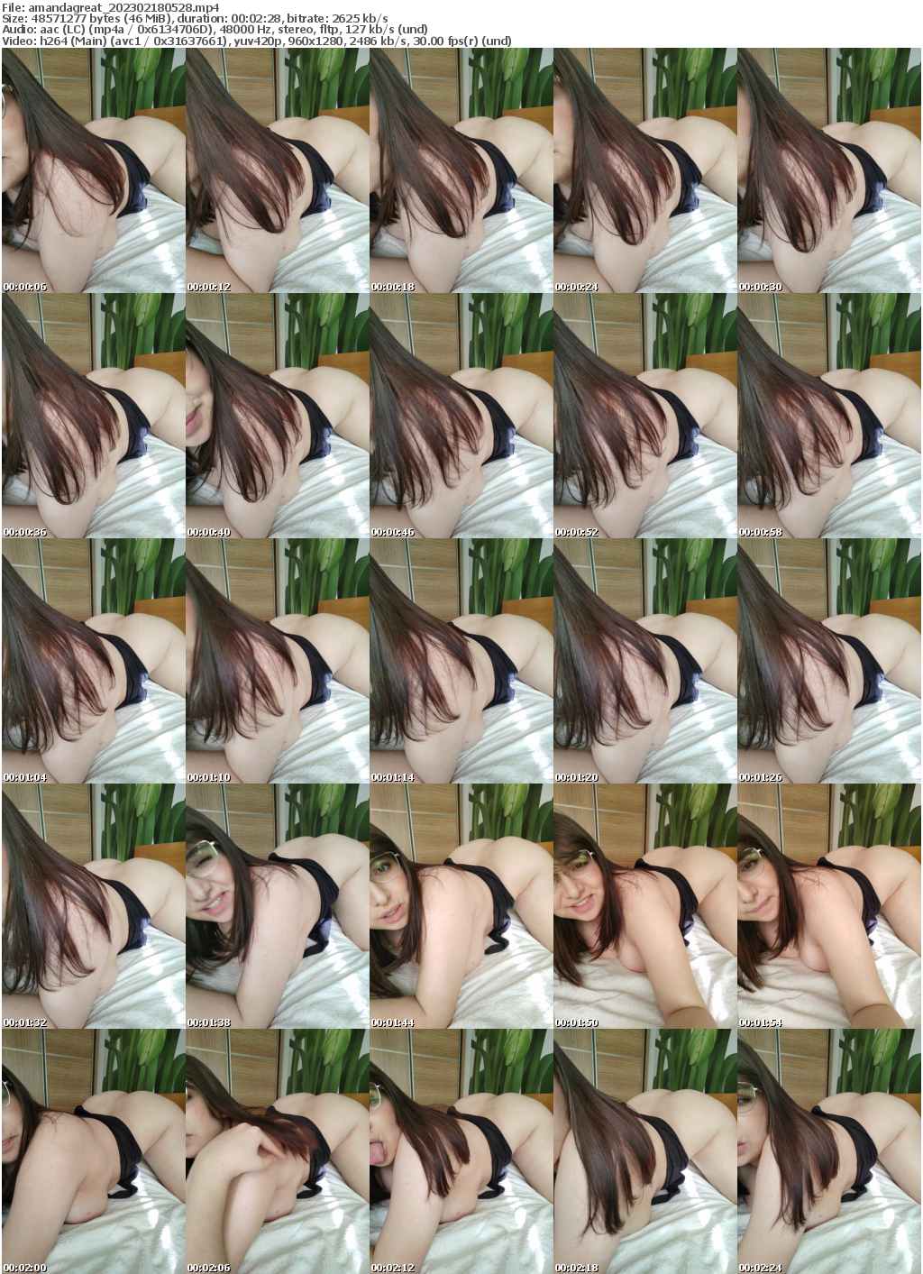 Preview thumb from amandagreat on 2023-02-18 @ bongacams