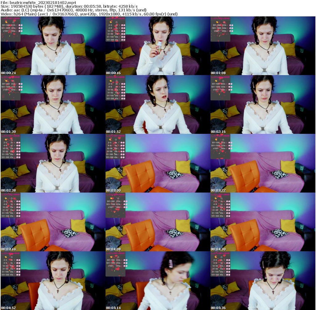 Preview thumb from beatricewhite on 2023-02-18 @ bongacams