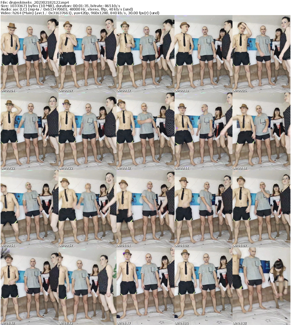 Preview thumb from drujeskiiseks on 2023-02-18 @ bongacams