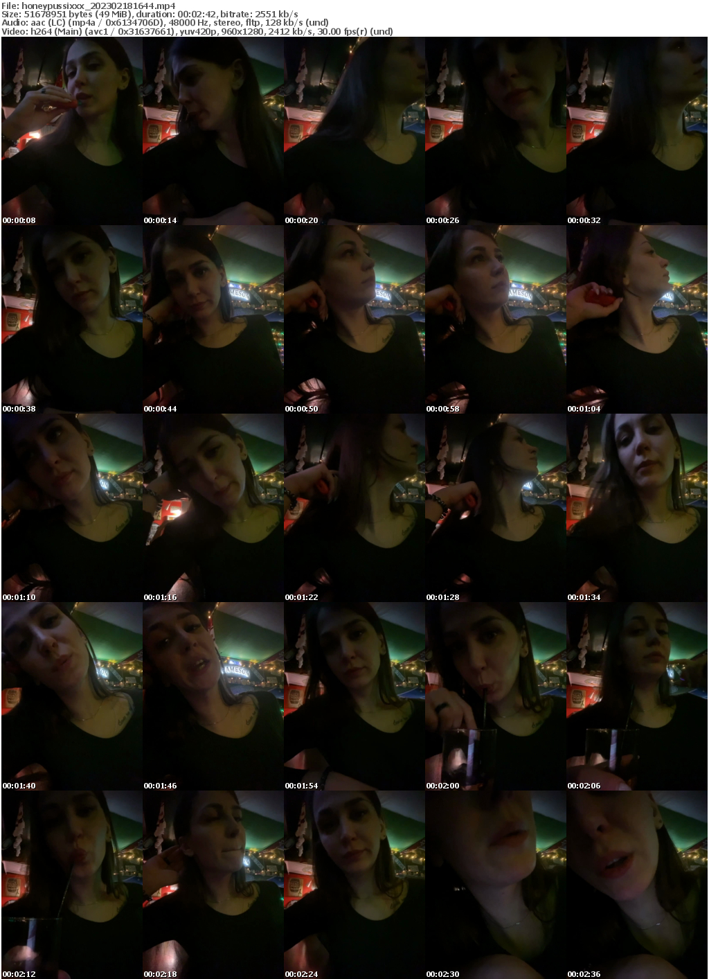 Preview thumb from honeypussixxx on 2023-02-18 @ bongacams