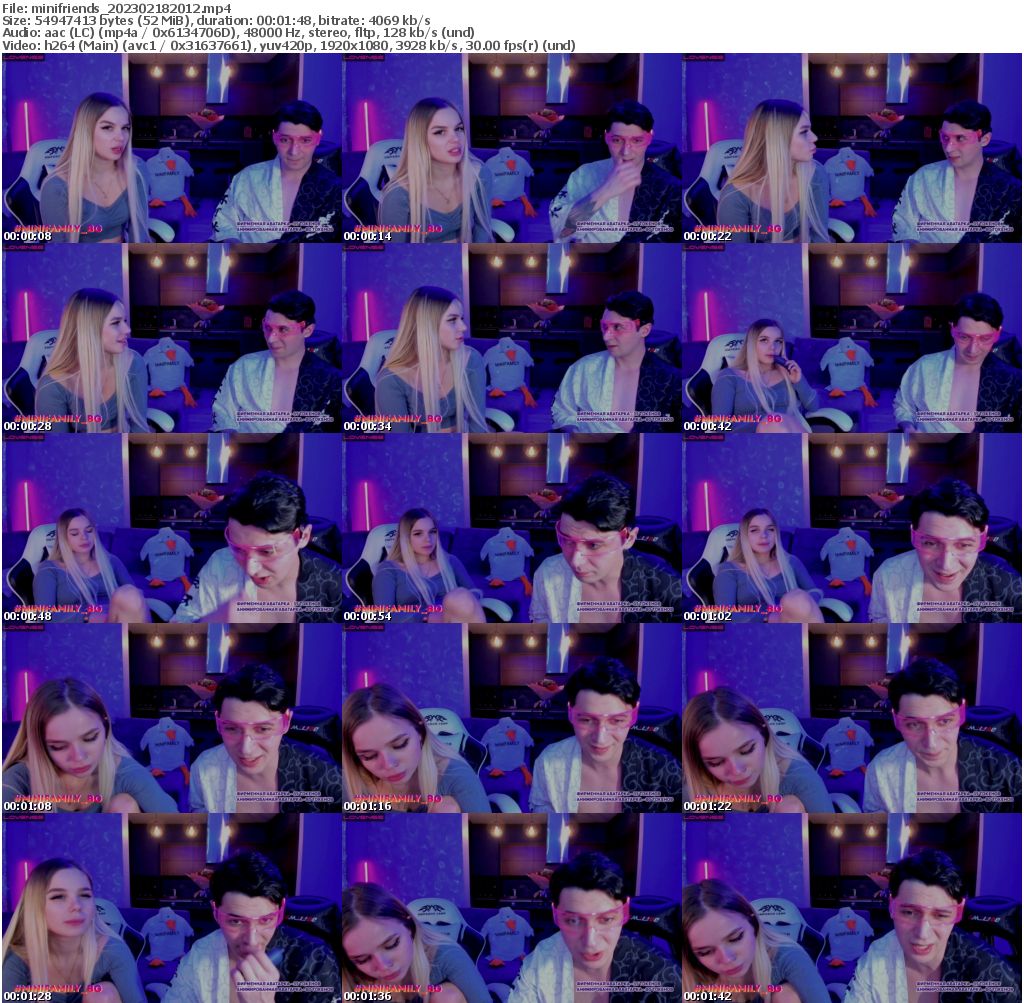 Preview thumb from minifriends on 2023-02-18 @ bongacams