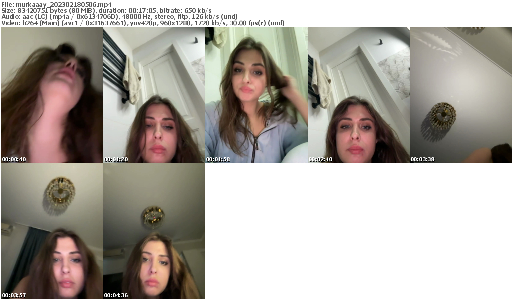 Preview thumb from murkaaay on 2023-02-18 @ bongacams