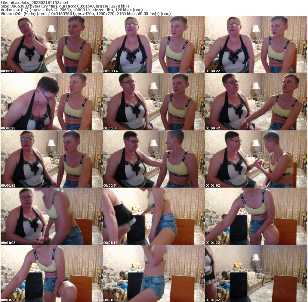 Preview thumb from nikaxaleks on 2023-02-18 @ bongacams