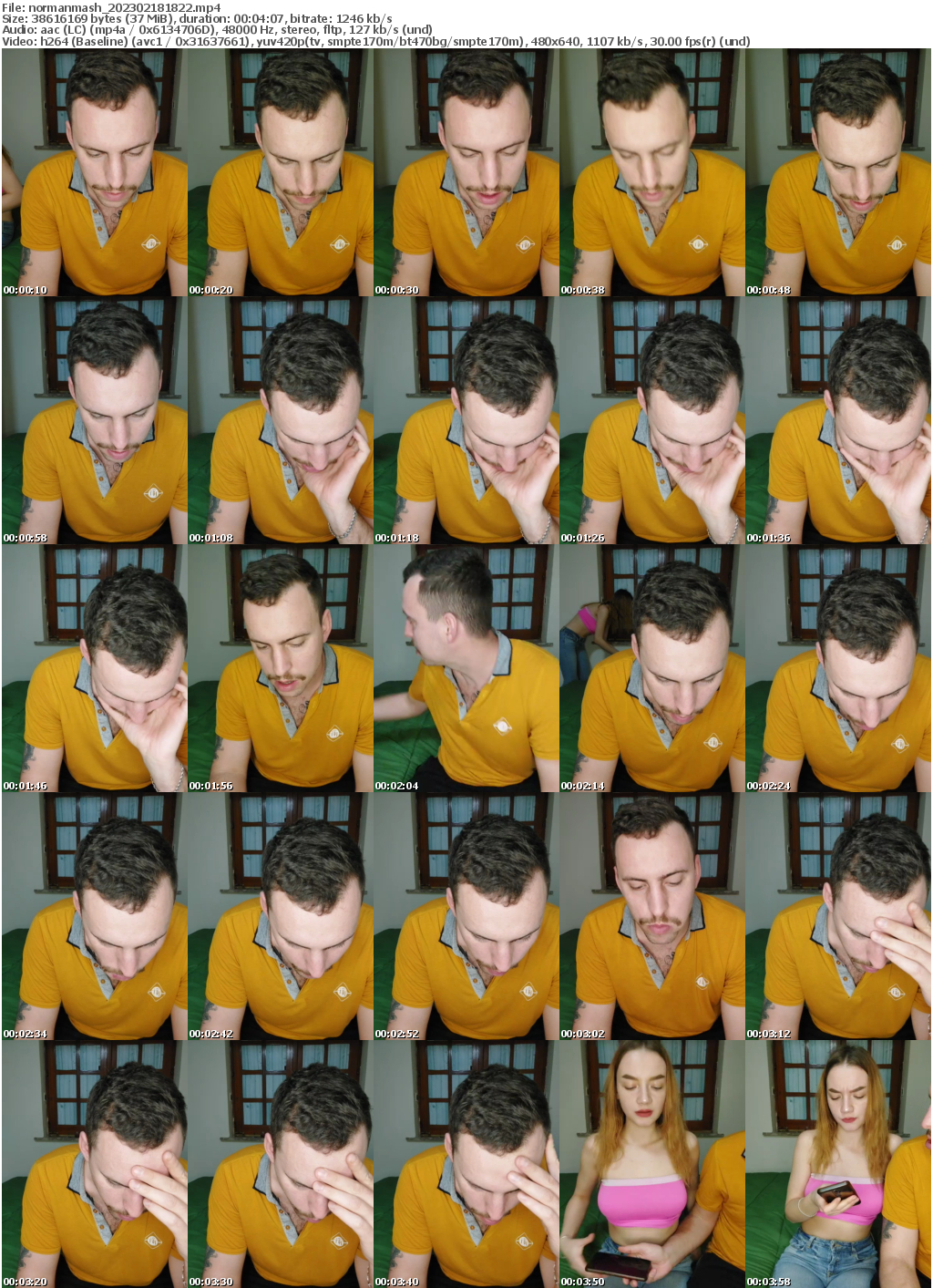 Preview thumb from normanmash on 2023-02-18 @ bongacams