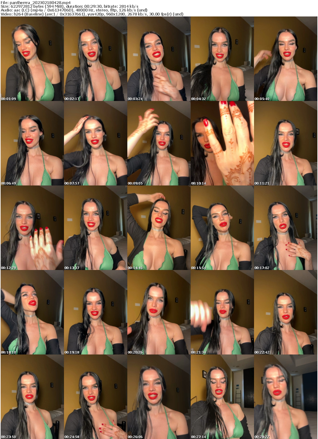 Preview thumb from pantherrra on 2023-02-18 @ bongacams