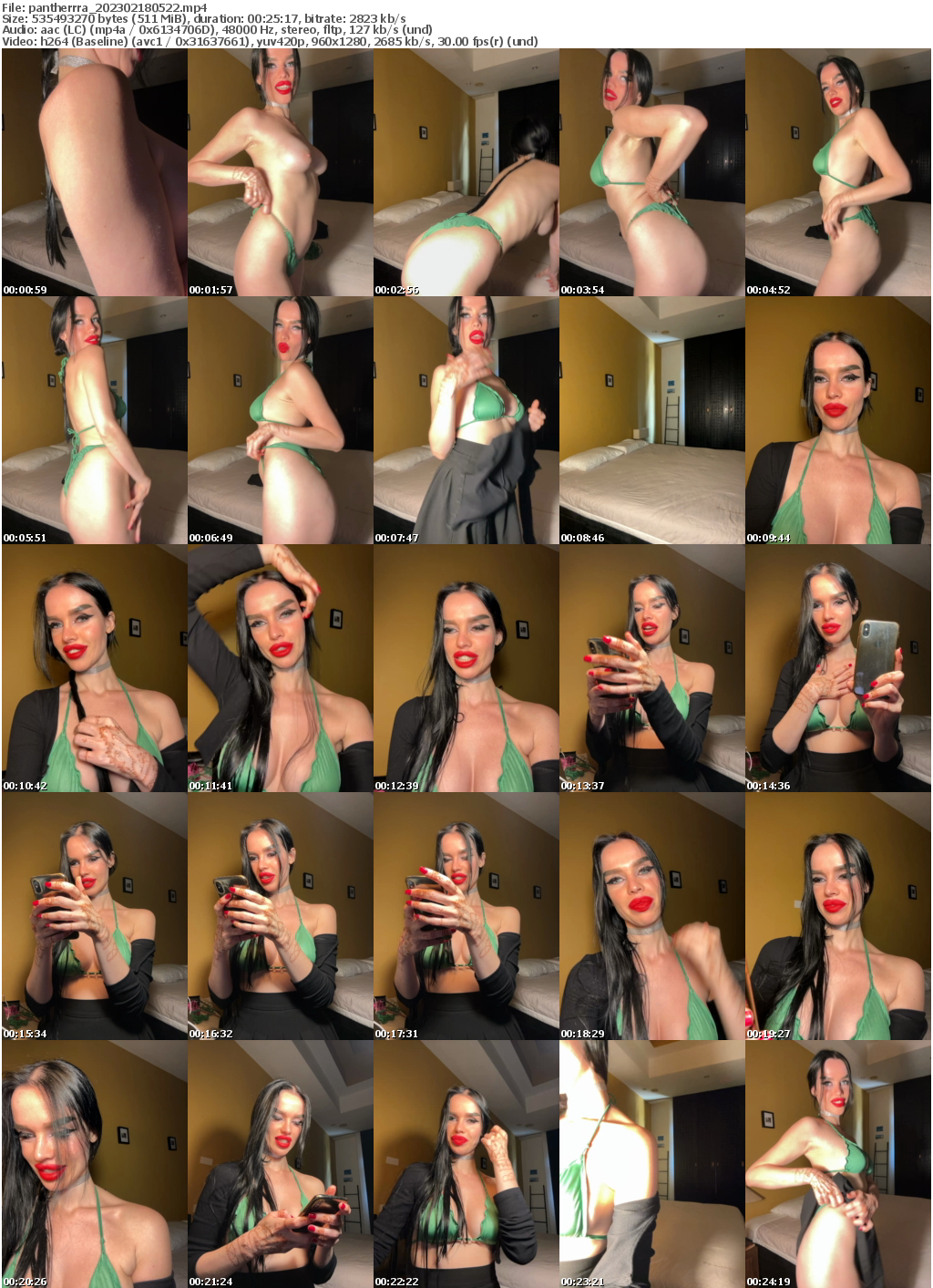 Preview thumb from pantherrra on 2023-02-18 @ bongacams