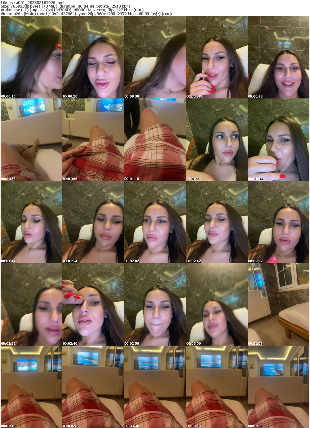 Preview thumb from syka001 on 2023-02-18 @ bongacams