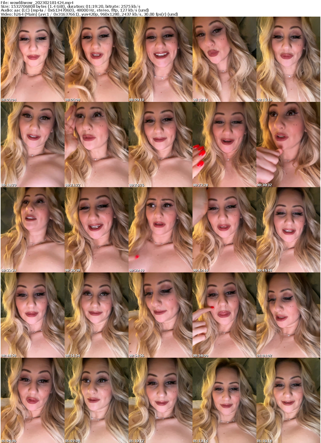 Preview thumb from wowliliwow on 2023-02-18 @ bongacams