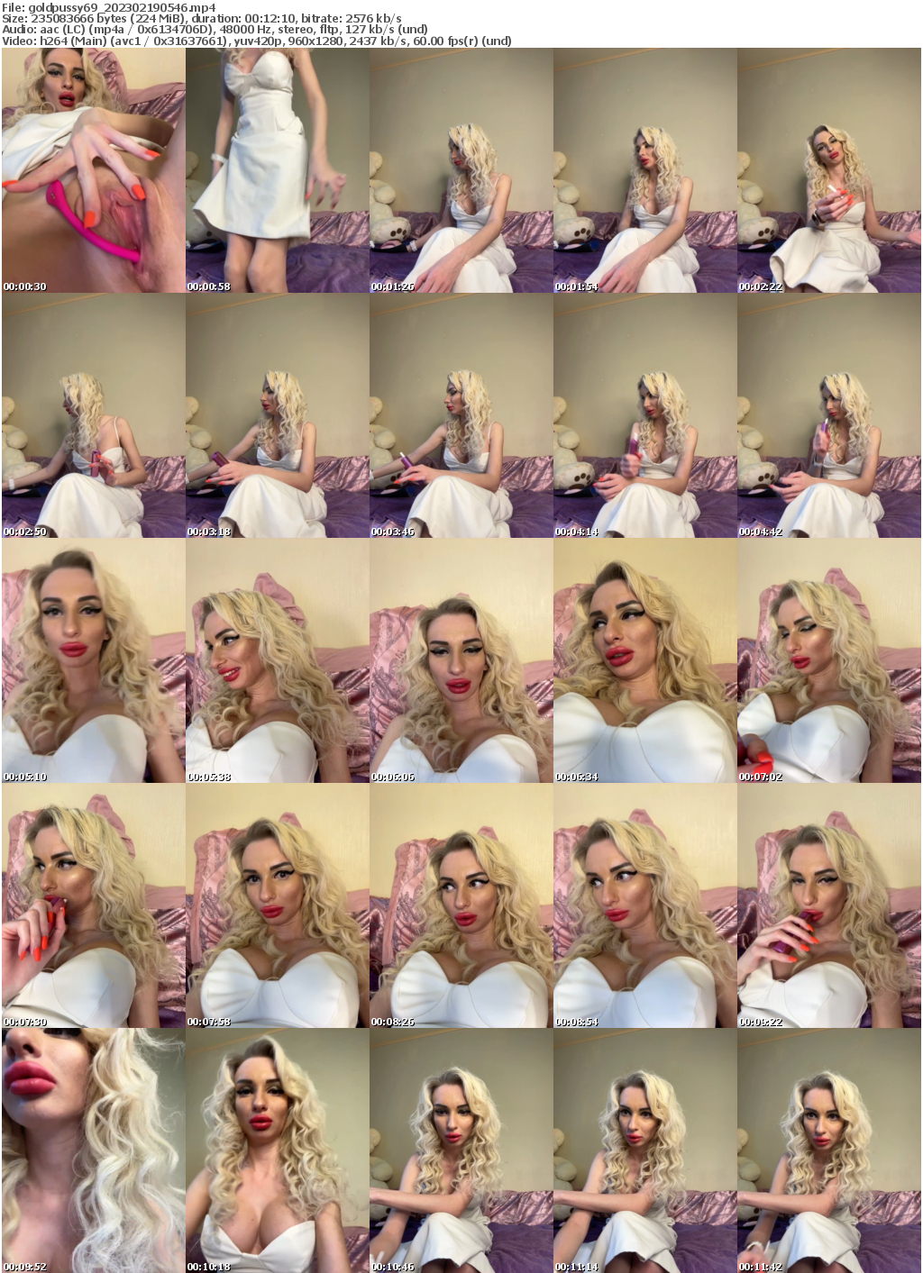 Preview thumb from goldpussy69 on 2023-02-19 @ bongacams