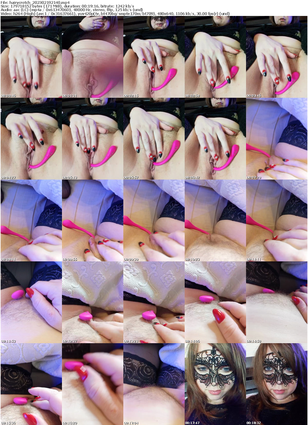 Preview thumb from hairycrotch on 2023-02-19 @ bongacams