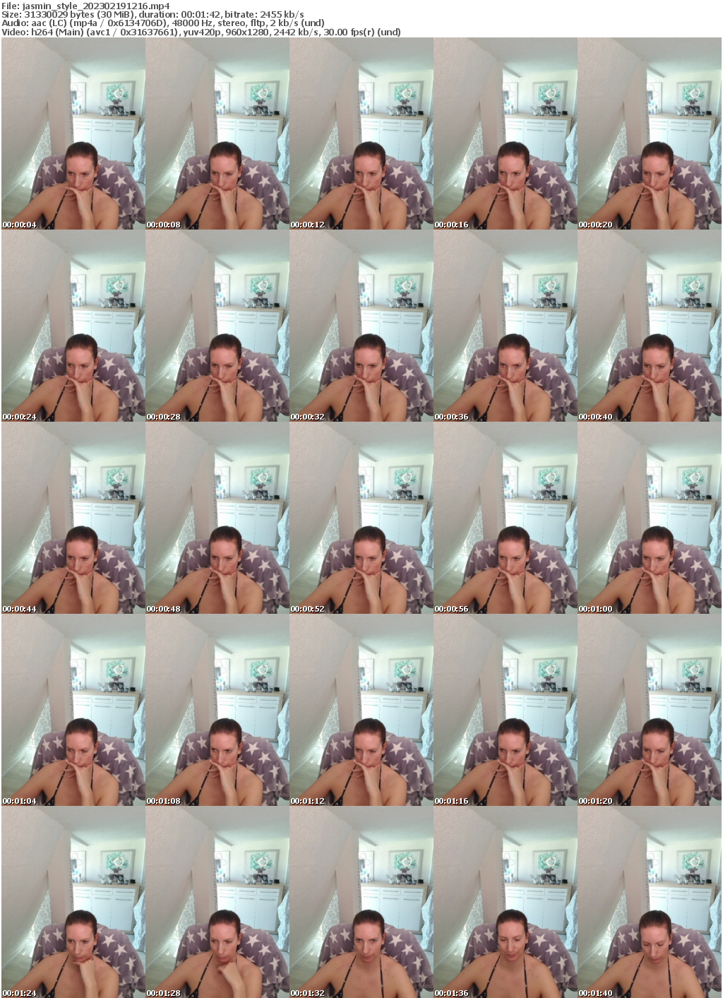 Preview thumb from jasmin_style on 2023-02-19 @ bongacams