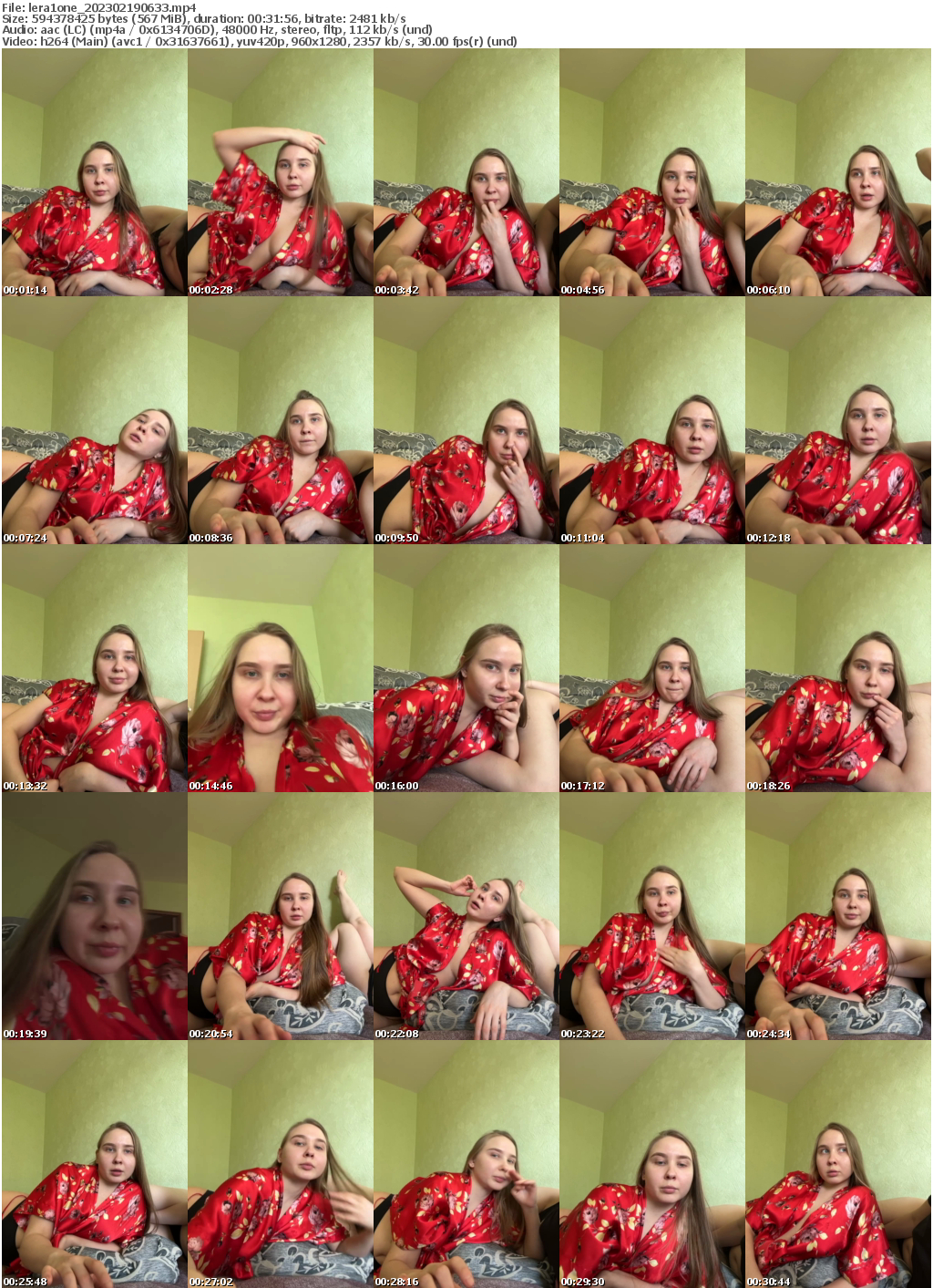 Preview thumb from lera1one on 2023-02-19 @ bongacams