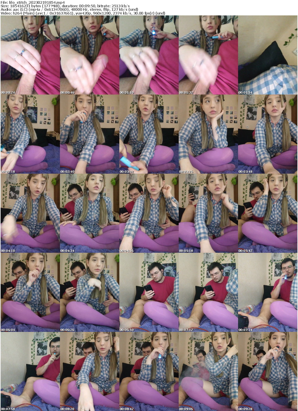 Preview thumb from lilo_stitch on 2023-02-19 @ bongacams