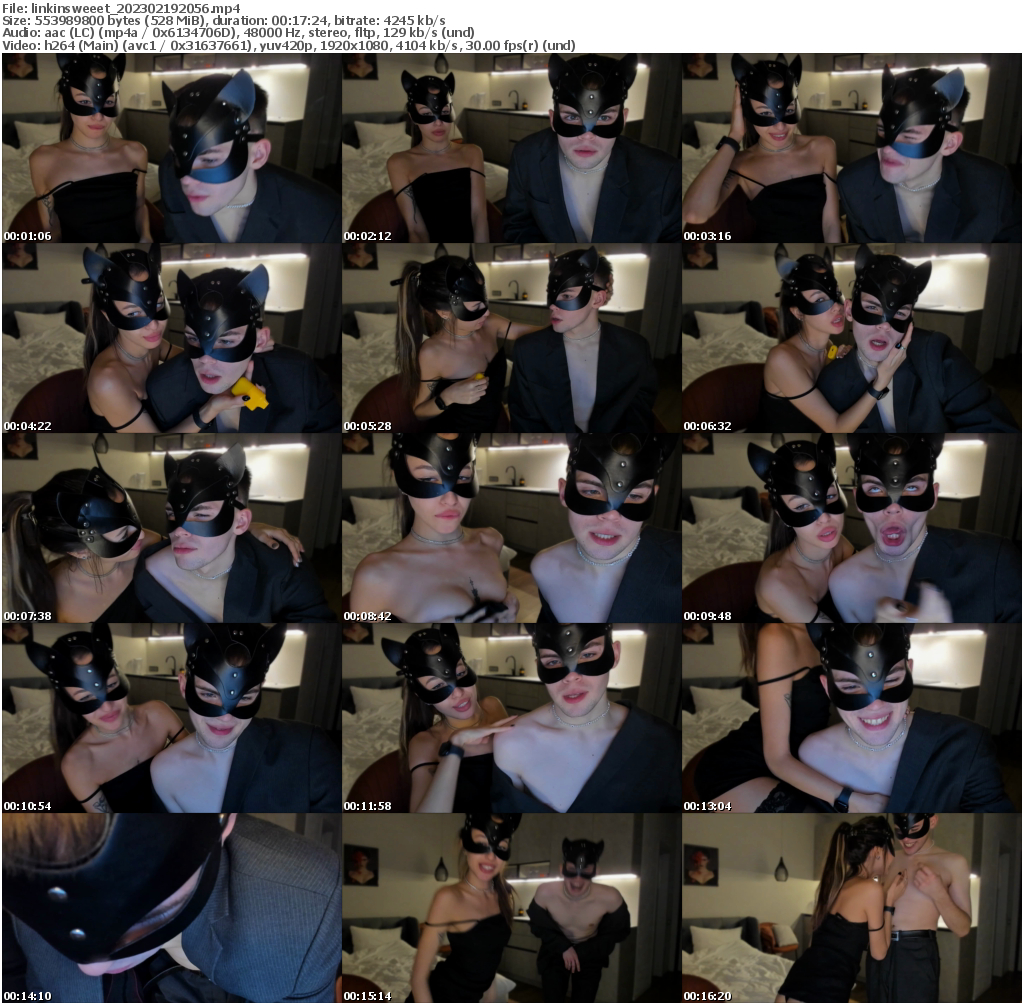 Preview thumb from linkinsweeet on 2023-02-19 @ bongacams