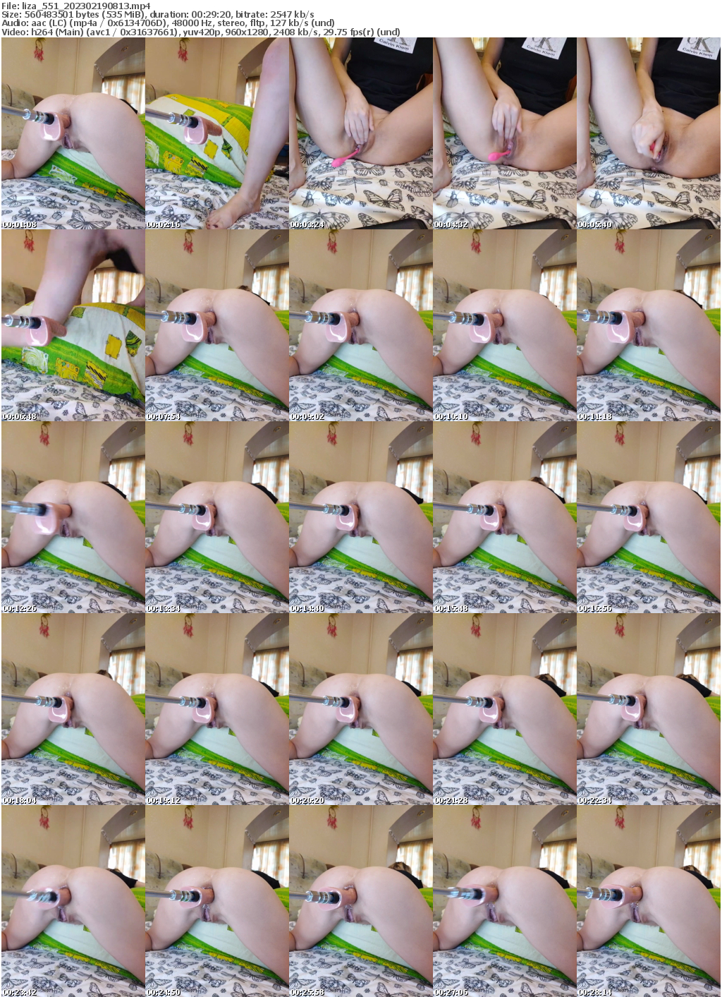 Preview thumb from liza_551 on 2023-02-19 @ bongacams